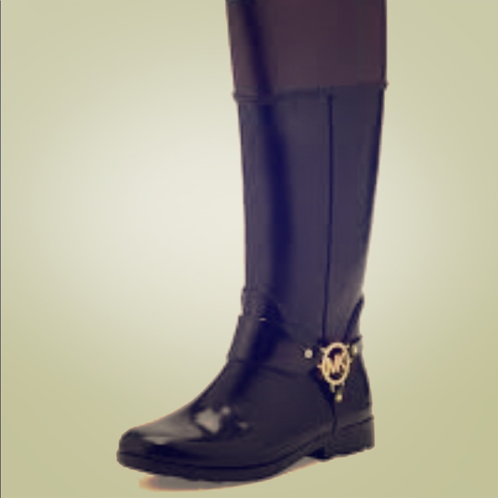 Michael kors fulton harness rain boot